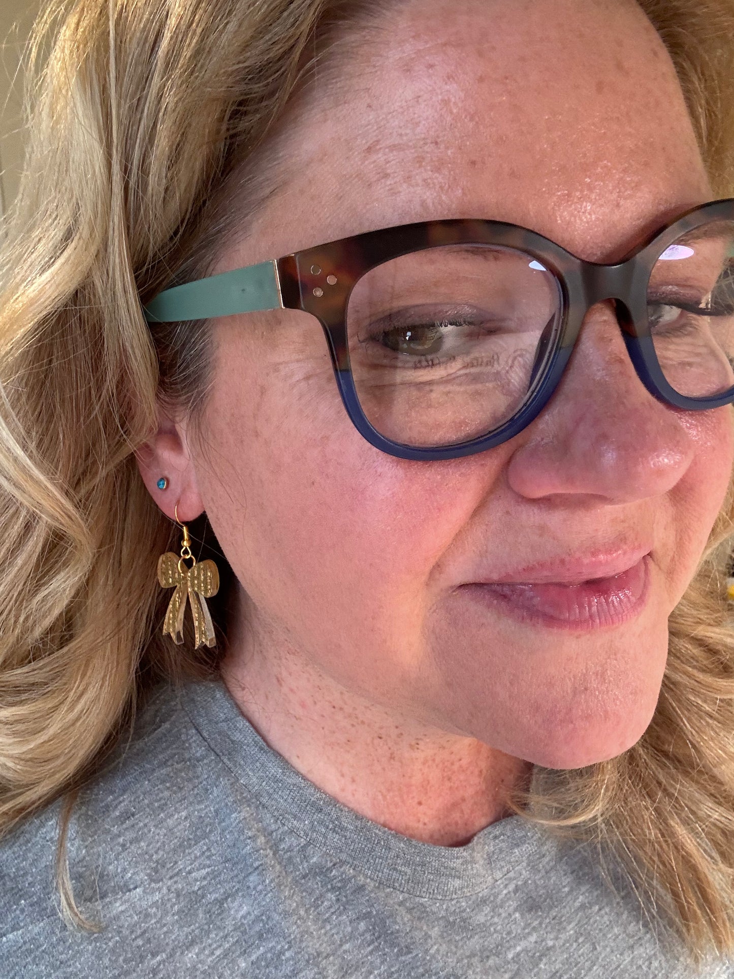 The Goldie Locks Acrylic Earrings
