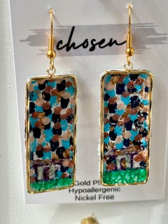 The Stadium Hand Painted Earring Collection