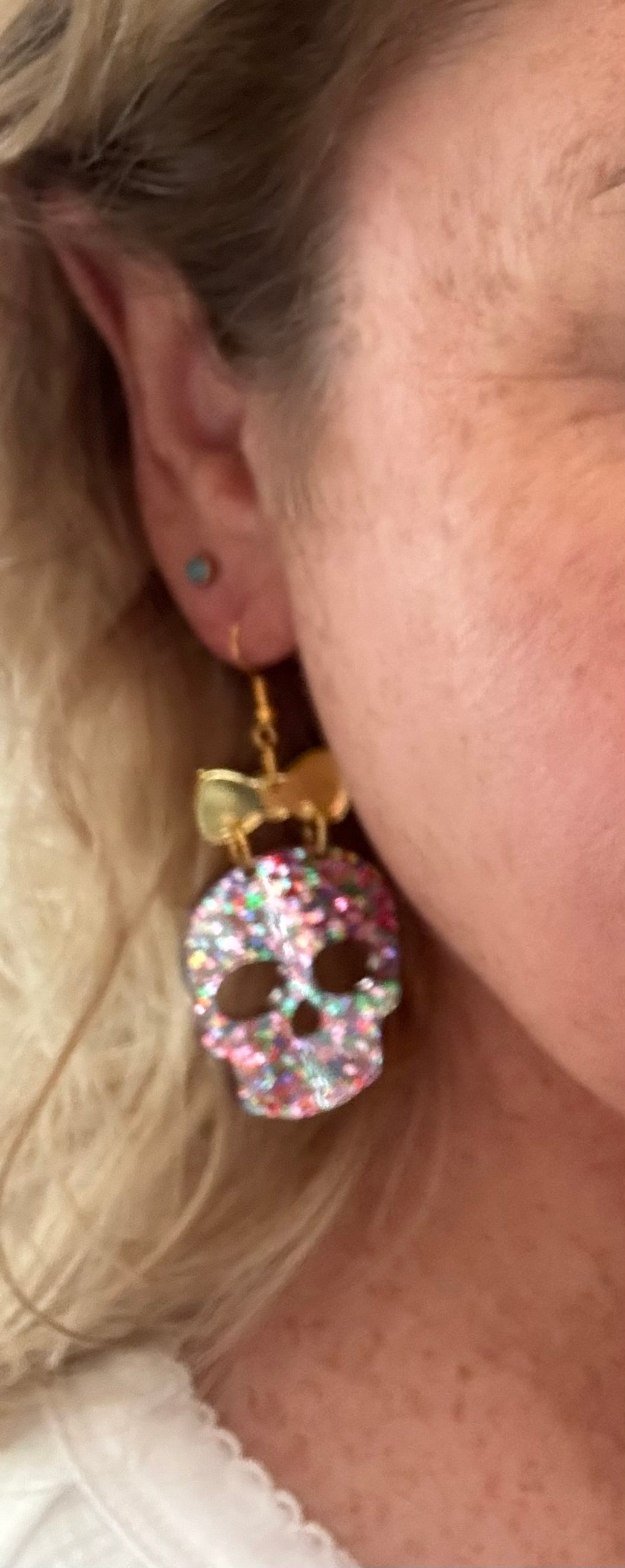 Stella The Skull Party Earrings