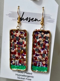 The Stadium Hand Painted Earring Collection