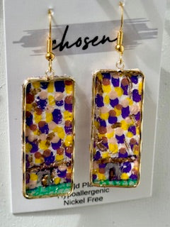 The Stadium Hand Painted Earring Collection