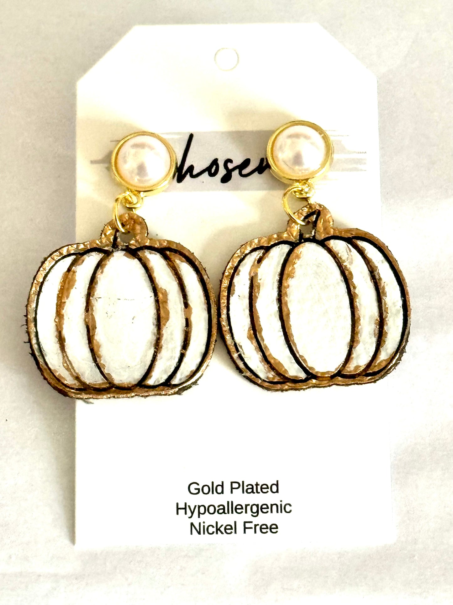 Painted Patch Hand Painted Leather Earring Collection