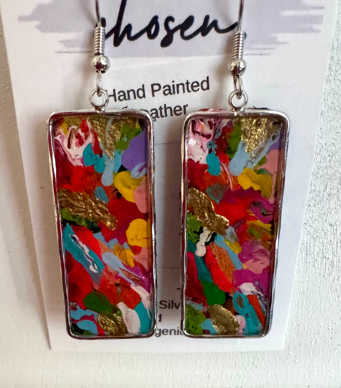 The Lisa Love Hand Painted Earrings