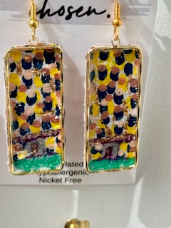 The Stadium Hand Painted Earring Collection