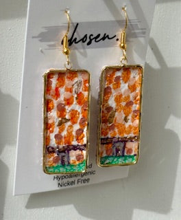 The Stadium Hand Painted Earring Collection