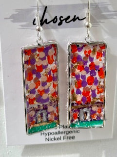 The Stadium Hand Painted Earring Collection