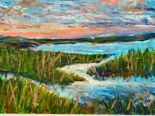 Quiet Lowcountry 7 x 10 Original