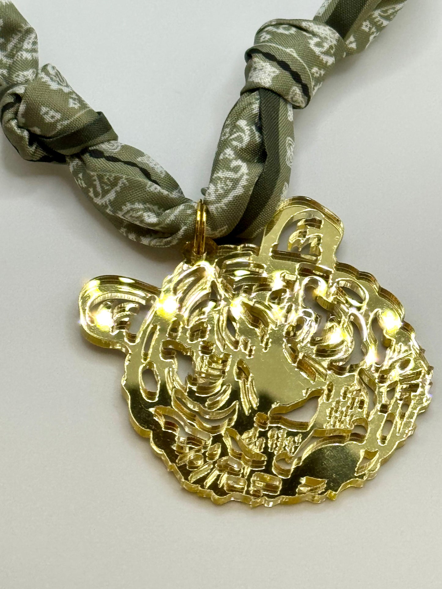 The Acrylic Tiger Scarf Collection