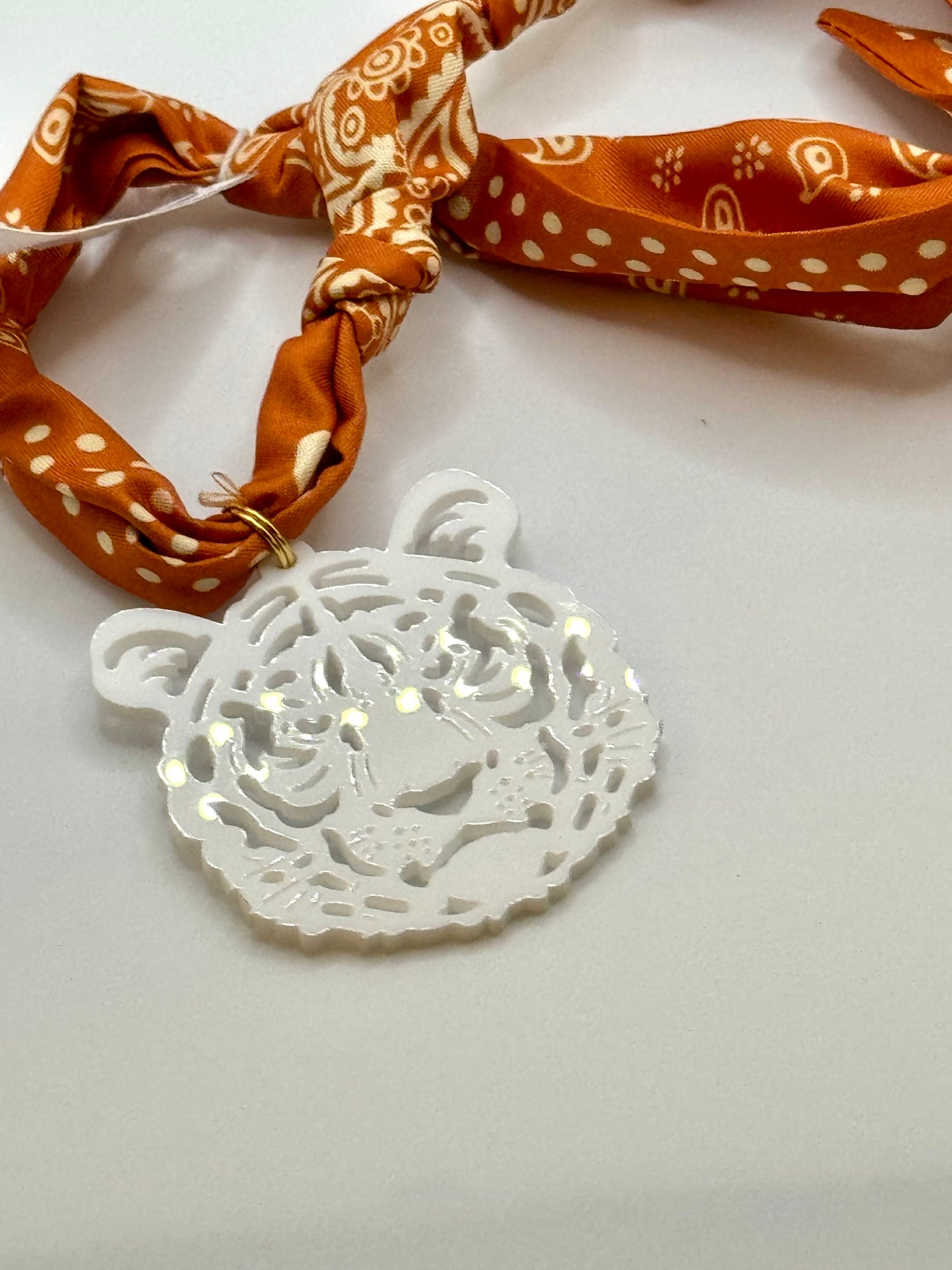 The Acrylic Tiger Scarf Collection