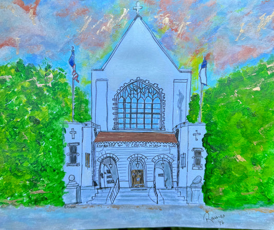 Remember Thy Creator - Citadel Chapel - Original 8x10