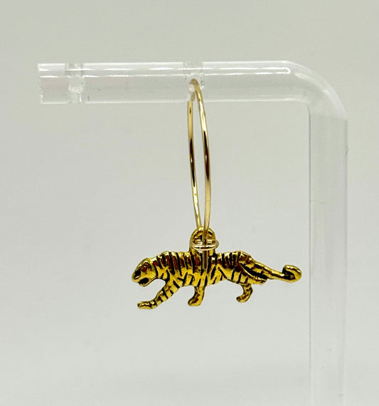 Tiger Gold/Sterling Silver Plated Hoop Earring Collection