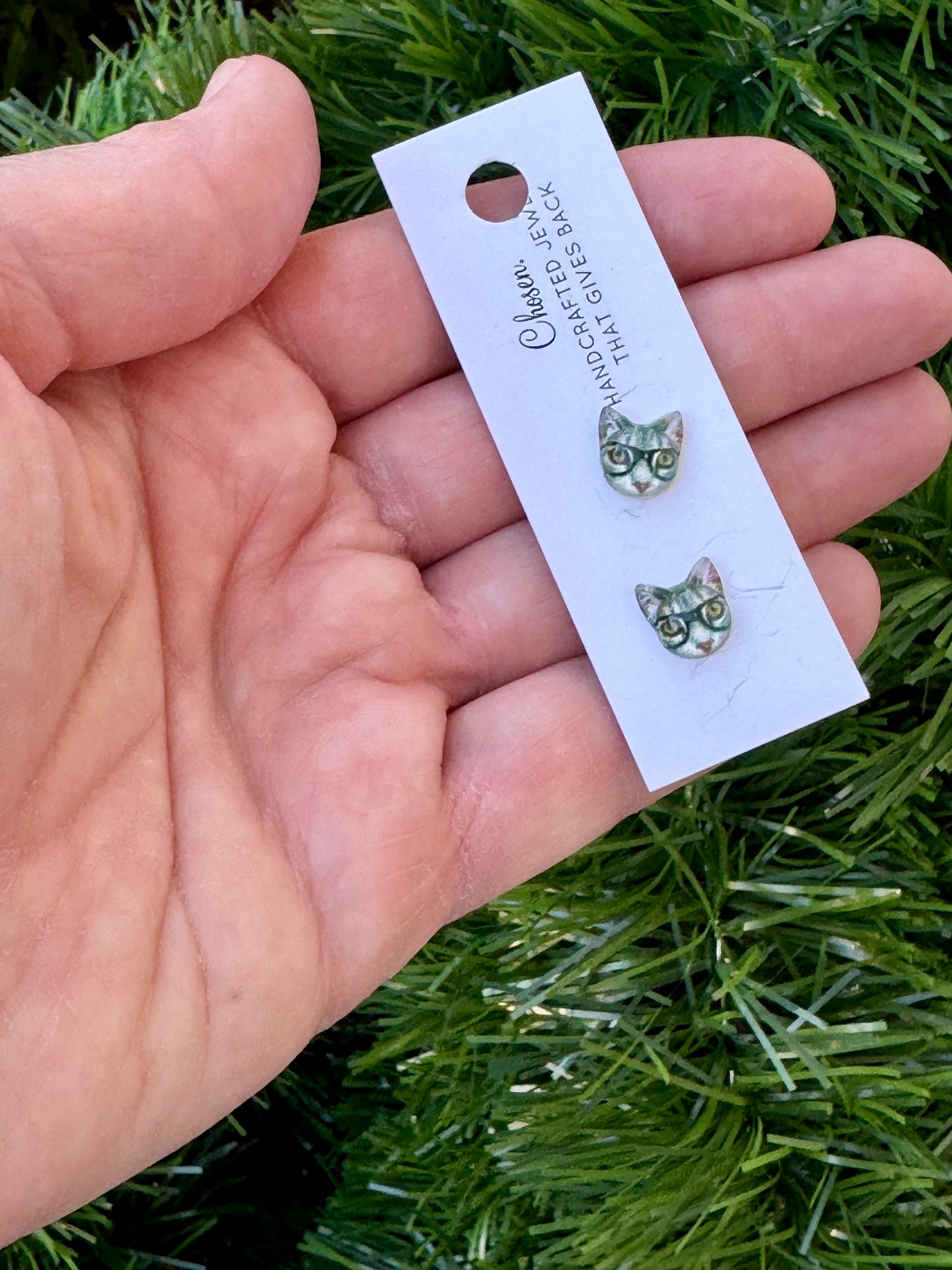 Cat’s Meow Gold Plated Stud Earring Collection