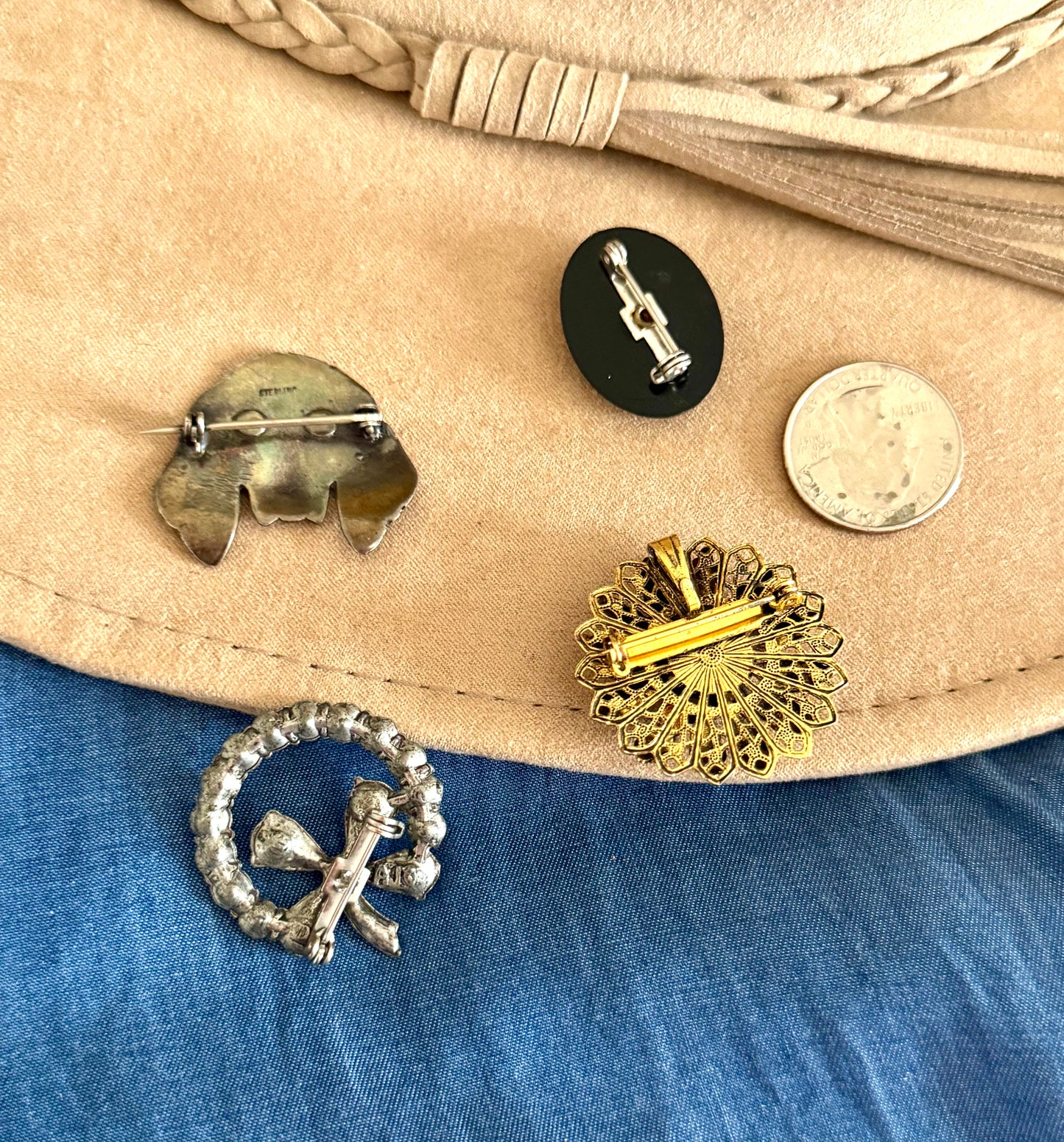 The Florence Vintage Brooch Collection