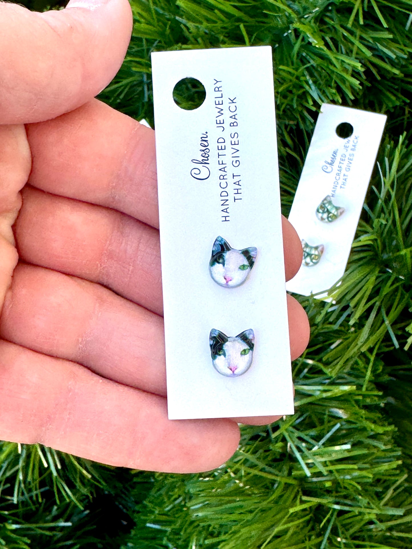 Cat’s Meow Gold Plated Stud Earring Collection