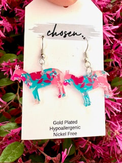 The G.O.A.T. Acrylic Earrings