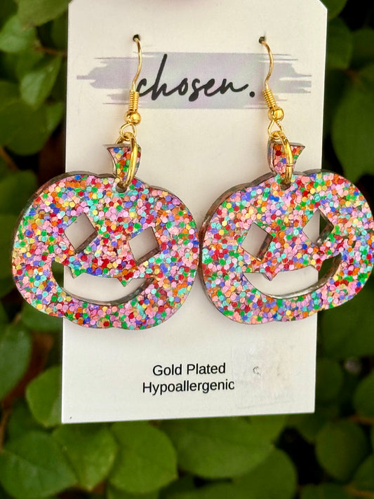 Happy Jackolatern Earrings