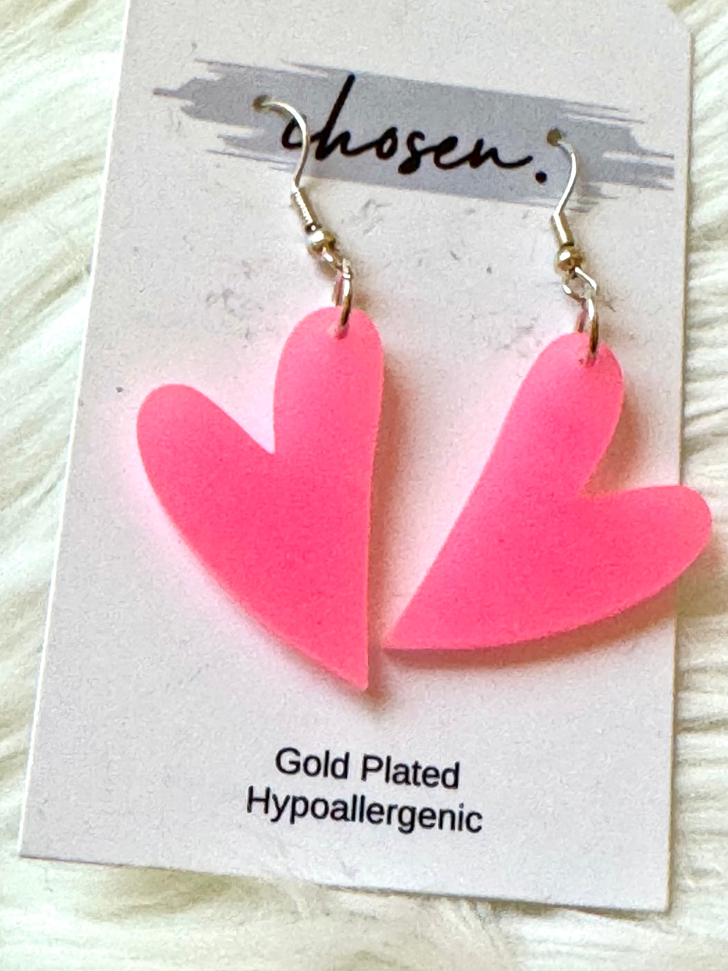 Friendship Drops Hearts Earring Collection