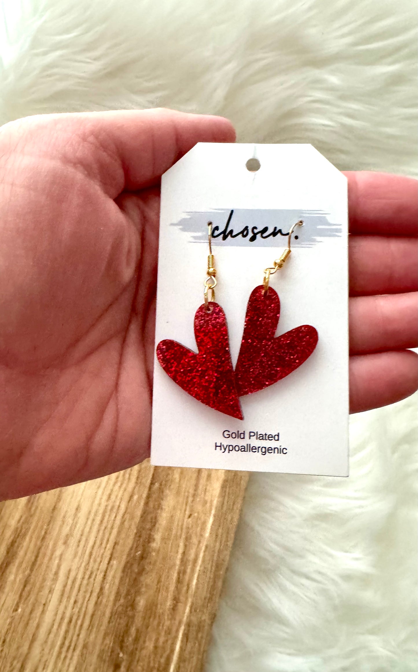 Friendship Drops Hearts Earring Collection