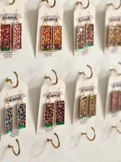 The Stadium Hand Painted Earring Collection